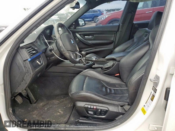 2015 BMW M3 with VIN WBS3C9C53FP804852, listed as a Copart auction lot 60837835 with Not provided miles and Salvage title. Bid and sale history available at DreamBid. Image 7.
