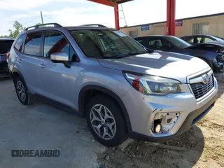 2021 Subaru Forester Premium with VIN JF2SKAFC4MH500973, listed as a IAAI auction lot 42740599 with 71,244 mi miles and . Bid and sale history available at DreamBid. Image 1.