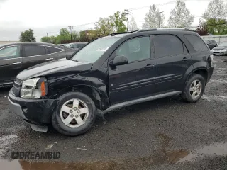 2006 Chevrolet Equinox LT z VIN 2CNDL73F866013558, wystawiony jako Copart lot #55653235 z przebiegiem 167 465 mil mil oraz Szkoda całkowita • Salvage title. Historia ofert i sprzedaży dostępna na DreamBid. Obrazek 1.