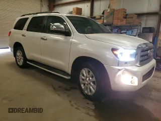2010 Toyota Sequoia Platinum with VIN 5TDYY5G12AS029540, listed as a Copart auction lot 82955724 with 189,845 mi miles and Clean Title. Bid and sale history available at carsss.com. Image 4.