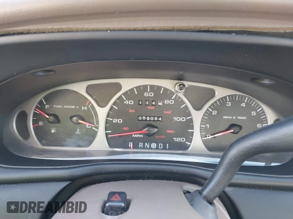 1999 Ford Taurus SE with VIN 1FAFP53U4XG223246, listed as a IAAI auction lot 41570969 with 59,064 mi miles. Bid and sale history available at carsss.com. Image 7.
