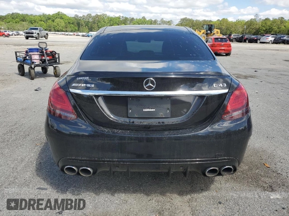 2020 Mercedes-Benz C 43 AMG z VIN 55SWF6EB5LU331098, wystawiony jako Copart lot #52203465 z przebiegiem 58 081 mil mil oraz Szkoda całkowita • Salvage title. Historia ofert i sprzedaży dostępna na DreamBid. Obrazek 6.
