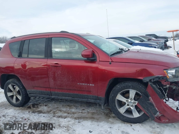 2016 Jeep Compass High Altitude Edition with VIN 1C4NJDEBXGD674518, listed as a IAAI auction lot 41635847 with 158,125 mi miles. Bid and sale history available at carsss.com. Image 13.