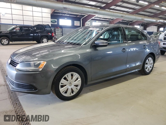 2014 Volkswagen Jetta Sedan SE with VIN 3VWD17AJ0EM247910, listed as a Copart auction lot 51762235 with 157,438 mi miles and Clean Title. Bid and sale history available at carsss.com. Image 1.