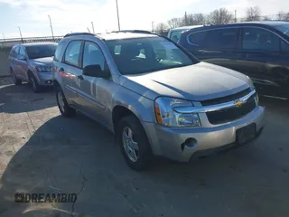 2007 Chevrolet Equinox LS with VIN 2CNDL23FX76027739, listed as a IAAI auction lot 41849005 with 164,616 mi miles. Bid and sale history available at carsss.com. Image 1.