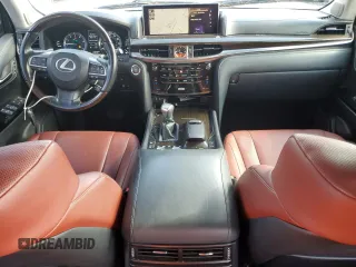 2017 Lexus LX with VIN JTJHY7AX6H4241921, listed as a Copart auction lot 74175464 with 118,079 mi miles and Salvage Title. Bid and sale history available at carsss.com. Image 8.