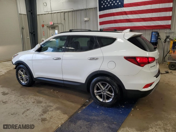 2017 Hyundai Santa Fe Sport Luxury with VIN 5XYZUDLB1HG430514, listed as a Copart auction lot 49326965 with 206,543 mi miles and Salvage Title. Bid and sale history available at carsss.com. Image 2.