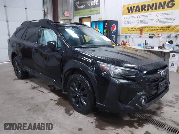 2023 Subaru Outback Onyx with VIN 4S4BTALC7P3219537, listed as a IAAI auction lot 42302811 with 43,514 mi miles and . Bid and sale history available at DreamBid. Image 1.
