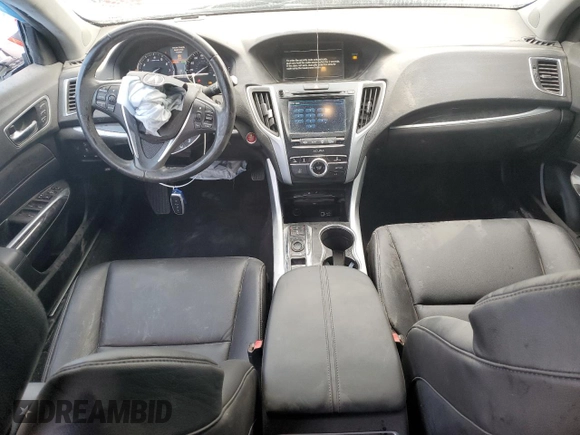 2020 Acura TLX with VIN 19UUB2F3XLA002394, listed as a Copart auction lot 77023934 with 44,512 mi miles and Salvage title. Bid and sale history available at DreamBid. Image 8.