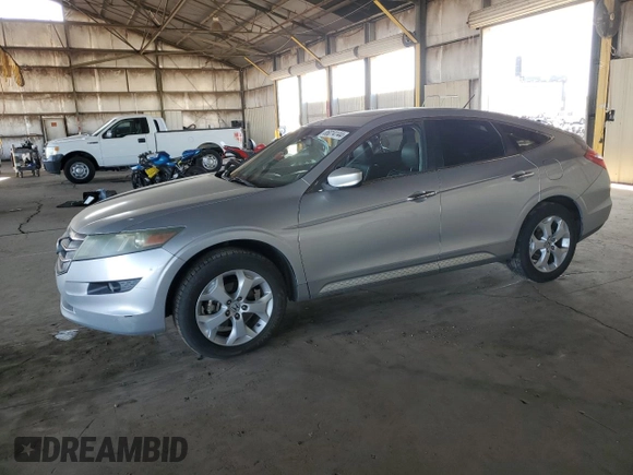 2010 Honda Accord Crosstour EX-L with VIN 5J6TF1H5XAL013995, listed as a Copart auction lot 86014144 with 132,885 mi miles and Salvage Title. Bid and sale history available at carsss.com. Image 1.