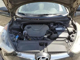 2013 Hyundai Veloster w/Black Int with VIN KMHTC6AD3DU171389, listed as a Copart auction lot 57343135 with 80,572 mi miles and Salvage title. Bid and sale history available at DreamBid. Image 11.