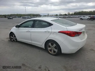 2013 Hyundai Elantra Limited with VIN 5NPDH4AE7DH154516, listed as a Copart auction lot 53969005 with 218,063 mi miles and Clean Title. Bid and sale history available at carsss.com. Image 2.