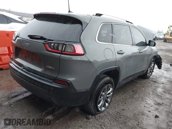 2020 Jeep Cherokee Latitude Plus with VIN 1C4PJLLB9LD514713, listed as a IAAI auction lot 41302261 with 93,654 mi miles. Bid and sale history available at carsss.com. Image 4.