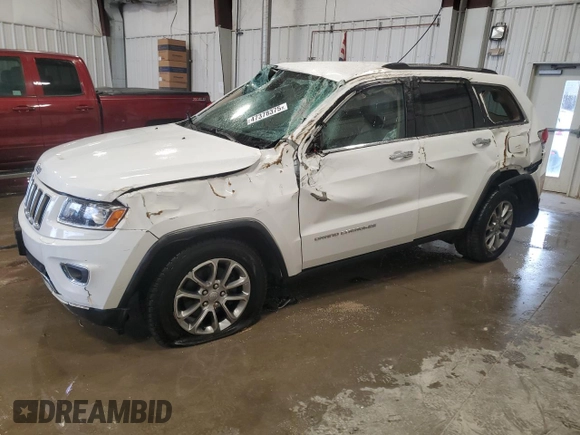2014 Jeep Grand Cherokee Limited with VIN 1C4RJFBG7EC516248, listed as a Copart auction lot 47378375 with 86,730 mi miles and Non Repairable. Bid and sale history available at carsss.com. Image 1.
