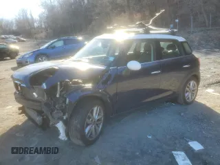 2014 MINI Countryman S z VIN WMWZC3C54EWP27537, wystawiony jako Copart lot #49628855 z przebiegiem 95 958 mil mil oraz Szkoda całkowita • Salvage title. Historia ofert i sprzedaży dostępna na DreamBid. Obrazek 1.