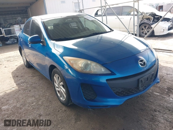 2012 Mazda 3 i Touring with VIN JM1BL1V78C1596002, listed as a IAAI auction lot 41574815 with 168,647 mi miles and . Bid and sale history available at DreamBid. Image 1.