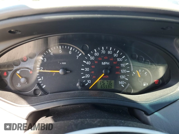 2004 Ford Focus with VIN 3FAFP37Z74R121213, listed as a Copart auction lot 53339645 with 65,590 mi miles and Clean title. Bid and sale history available at DreamBid. Image 9.