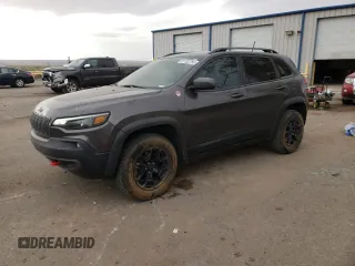 2019 Jeep Cherokee Trailhawk Elite z VIN 1C4PJMBX6KD169626, wystawiony jako Copart lot #51102765 z przebiegiem 18 224 mil mil oraz Szkoda całkowita • Salvage title. Historia ofert i sprzedaży dostępna na DreamBid. Obrazek 1.