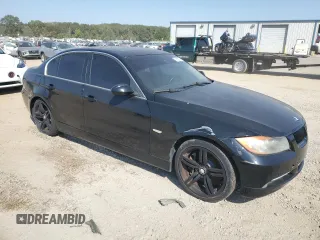 2007 BMW 3 Series 335i with VIN WBAVB735X7KY61679, listed as a Copart auction lot 76368174 with 111,146 mi miles and Clean title. Bid and sale history available at DreamBid. Image 4.