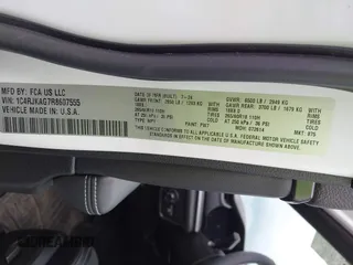 2024 Jeep Grand Cherokee Altitude z VIN 1C4RJKAG7R8607555, wystawiony jako IAAI lot #42162453 z przebiegiem 14 802 mil mil oraz . Historia ofert i sprzedaży dostępna na DreamBid. Obrazek 9.