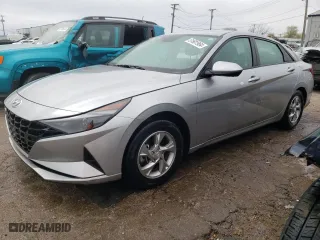 2021 Hyundai Elantra SE with VIN 5NPLL4AG6MH014114, listed as a Copart auction lot 51601964 with 27,240 mi miles and Clean Title. Bid and sale history available at carsss.com. Image 1.