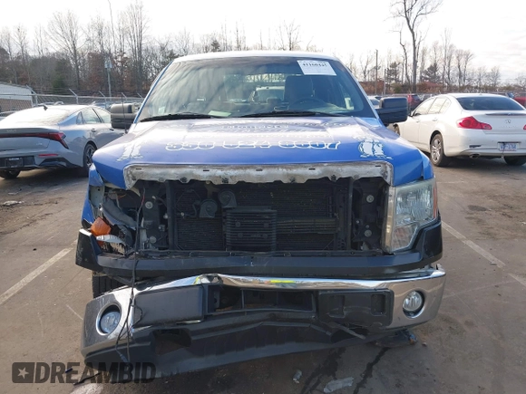 2014 Ford F-150 XL with VIN 1FTFX1CF9EKF39644, listed as a IAAI auction lot 41160445 with 239,110 mi miles. Bid and sale history available at carsss.com. Image 12.