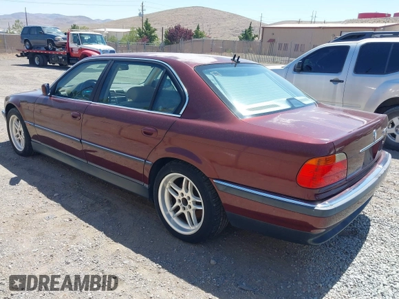 2000 BMW 7 Series 740iL with VIN WBAGH8349YDP07409, listed as a IAAI auction lot 42465862 with Not provided miles and . Bid and sale history available at DreamBid. Image 3.