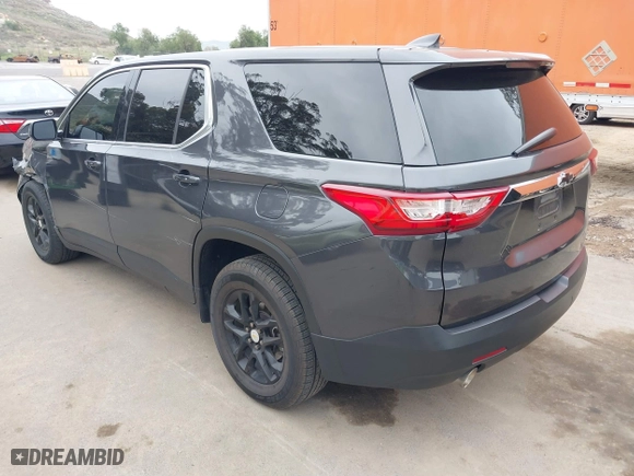 2018 Chevrolet Traverse LS with VIN 1GNERFKW3JJ280581, listed as a IAAI auction lot 41881686 with 70,684 mi miles. Bid and sale history available at carsss.com. Image 3.