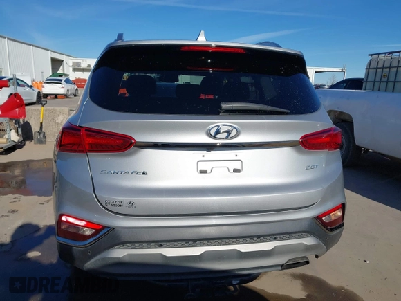 2020 Hyundai Santa Fe Limited with VIN 5NMS53AA6LH301900, listed as a IAAI auction lot 41295933 with 92,359 mi miles and . Bid and sale history available at DreamBid. Image 17.