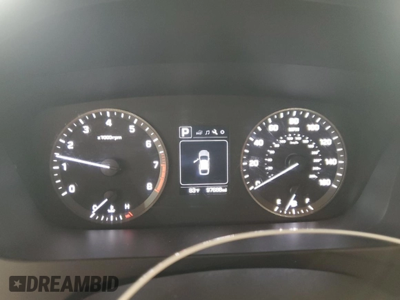 2017 Hyundai Sonata Sport with VIN 5NPE34AF4HH553952, listed as a Copart auction lot 50215765 with 97,688 mi miles and Salvage Title. Bid and sale history available at DreamBid. Image 9.