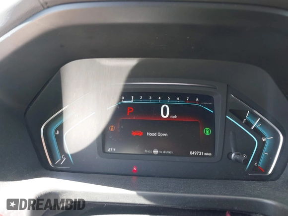2022 Honda Odyssey EX-L with VIN 5FNRL6H76NB052194, listed as a IAAI auction lot 41889058 with 49,731 mi miles and . Bid and sale history available at DreamBid. Image 7.