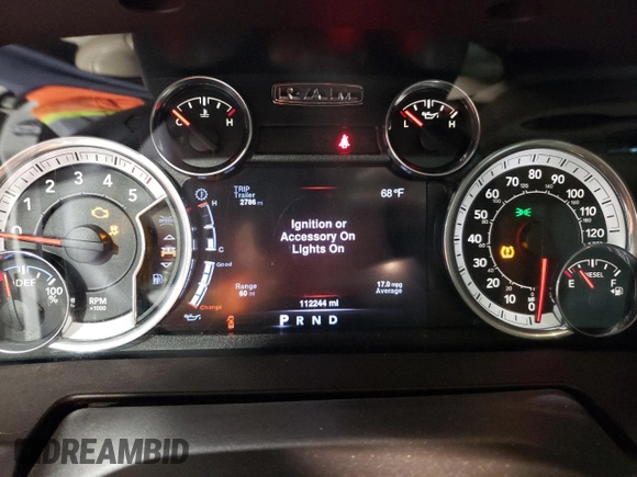 2016 Ram 1500 Laramie z VIN 1C6RR7VM5GS325623, wystawiony jako Copart lot #55852815 z przebiegiem 112 244 mil mil oraz Czysty tytuł • Clean title. Historia ofert i sprzedaży dostępna na DreamBid. Obrazek 9.