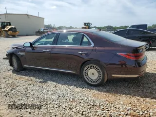 2021 Genesis G90 Ultimate z VIN KMTF54PH5MU087053, wystawiony jako Copart lot #56423025 z przebiegiem 45 877 mil mil oraz Szkody całkowita. Historia ofert i sprzedaży dostępna na DreamBid. Obrazek 2.