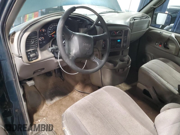 2000 GMC Safari z VIN 1GKDM19W3YB542183, wystawiony jako Copart lot #41561145 z przebiegiem 328 252 mil mil oraz Szkody całkowita. Historia ofert i sprzedaży dostępna na DreamBid. Obrazek 8.