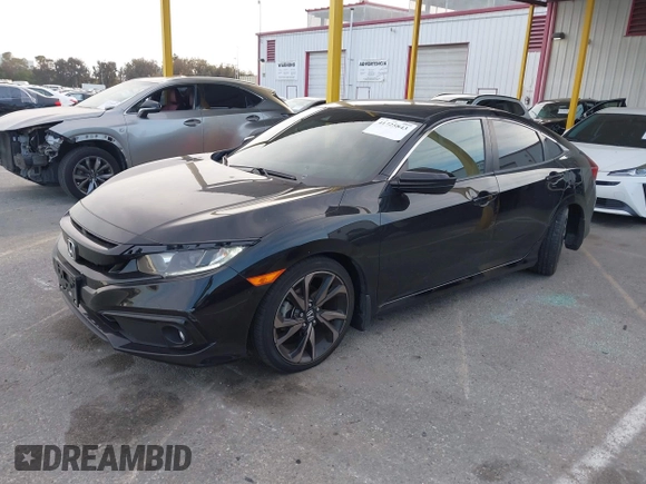 2021 Honda Civic Sport with VIN 2HGFC2F81MH515005, listed as a IAAI auction lot 41725843 with 43,583 mi miles and . Bid and sale history available at DreamBid. Image 17.