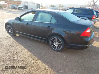 2011 Ford Fusion SE with VIN 3FAHP0HA4BR104169, listed as a IAAI auction lot 41754988 with 218,332 mi miles. Bid and sale history available at carsss.com. Image 3.
