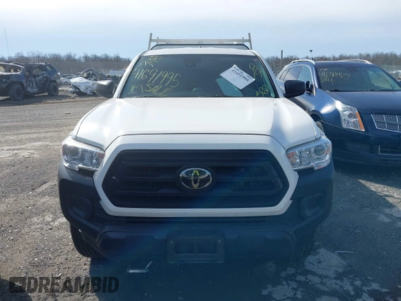2021 Toyota Tacoma SR with VIN 3TYRX5GN6MT007673, listed as a IAAI auction lot 41691995 with 97,735 mi miles and . Bid and sale history available at DreamBid. Image 12.
