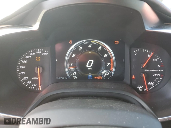 2014 Chevrolet Corvette 2LT with VIN 1G1YD2D77E5129771, listed as a Copart auction lot 78813654 with 99,788 mi miles and Salvage title. Bid and sale history available at DreamBid. Image 9.