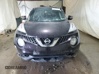 2015 Nissan Juke S with VIN JN8AF5MV7FT559854, listed as a Copart auction lot 63974355 with 104,888 mi miles and Salvage title. Bid and sale history available at DreamBid. Image 5.