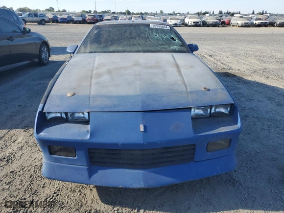 1991 Chevrolet Camaro RS with VIN 1G1FP23E2ML136877, listed as a Copart auction lot 66995864 with 161,900 mi miles and Salvage Title. Bid and sale history available at carsss.com. Image 5.