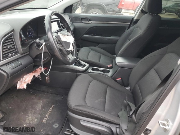 2018 Hyundai Elantra SEL with VIN 5NPD84LF4JH250301, listed as a Copart auction lot 85572814 with 87,890 mi miles and Salvage Title. Bid and sale history available at carsss.com. Image 7.