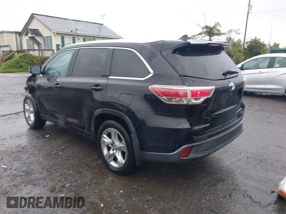 2016 Toyota Highlander Limited with VIN 5TDDKRFH4GS299299, listed as a IAAI auction lot 42206625 with 149,768 mi miles and . Bid and sale history available at DreamBid. Image 3.