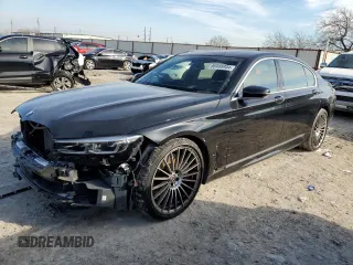 2021 BMW 7 Series with VIN WBA7U2C19MCF62731, listed as a Copart auction lot 86985934 with 21,243 mi miles and Clean title. Bid and sale history available at DreamBid. Image 1.