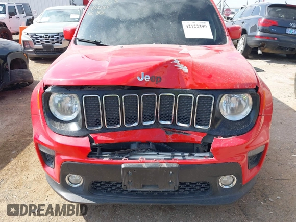 2020 Jeep Renegade Altitude with VIN ZACNJAB17LPL84093, listed as a IAAI auction lot 42122399 with 32,541 mi miles and . Bid and sale history available at DreamBid. Image 6.