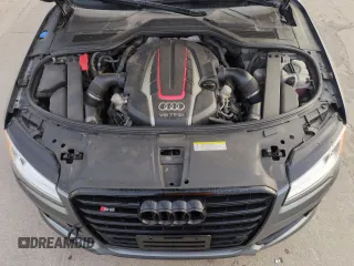 2015 Audi S8 with VIN WAUK2AFDXFN017156, listed as a Copart auction lot 50602605 with 100,224 mi miles and Salvage Title. Bid and sale history available at carsss.com. Image 11.