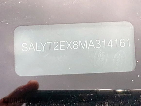 2021 Land Rover Range Rover Velar R-Dynamic S с VIN SALYT2EX8MA314161, выставлен на аукционе Copart как лот 54133375 с пробегом 108 768 миль миль и Списание • Salvage title. История ставок и продаж доступна на DreamBid. Изображение 12.