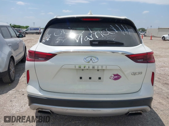 2019 Infiniti QX50 Luxe z VIN 3PCAJ5M13KF111468, wystawiony jako IAAI lot #42030336 z przebiegiem 95 905 mil mil oraz . Historia ofert i sprzedaży dostępna na DreamBid. Obrazek 17.