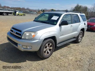 2005 Toyota 4Runner SR5 with VIN JTEBU14R750071095, listed as a IAAI auction lot 41803407 with 266,032 mi miles. Bid and sale history available at carsss.com. Image 17.