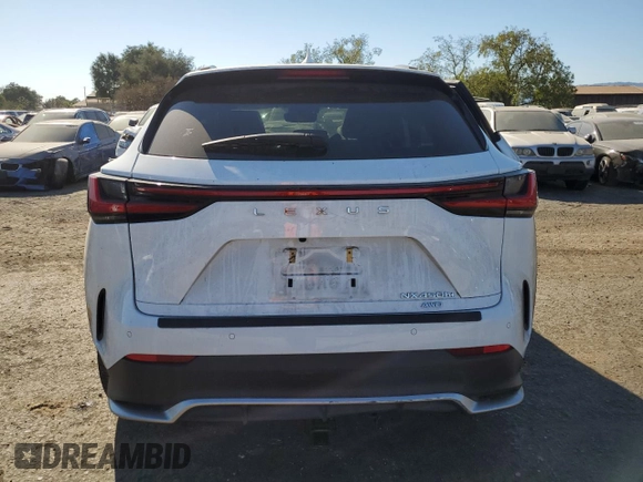 2022 Lexus NX with VIN JTJKKCFZ4N2006869, listed as a Copart auction lot 73743694 with 29,957 mi miles and Salvage Title. Bid and sale history available at carsss.com. Image 6.