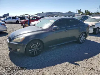 2007 Lexus IS 250 with VIN JTHBK262X75043800, listed as a Copart auction lot 62950545 with 236,250 mi miles and Clean title. Bid and sale history available at DreamBid. Image 1.